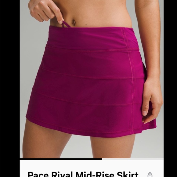 Lululemon pace rival skirt *long - Picture 2 of 9